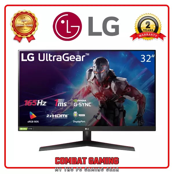 Màn Hình LG 32GN500-B 32"VA/165Hz/1ms/Freesync/Gsync
