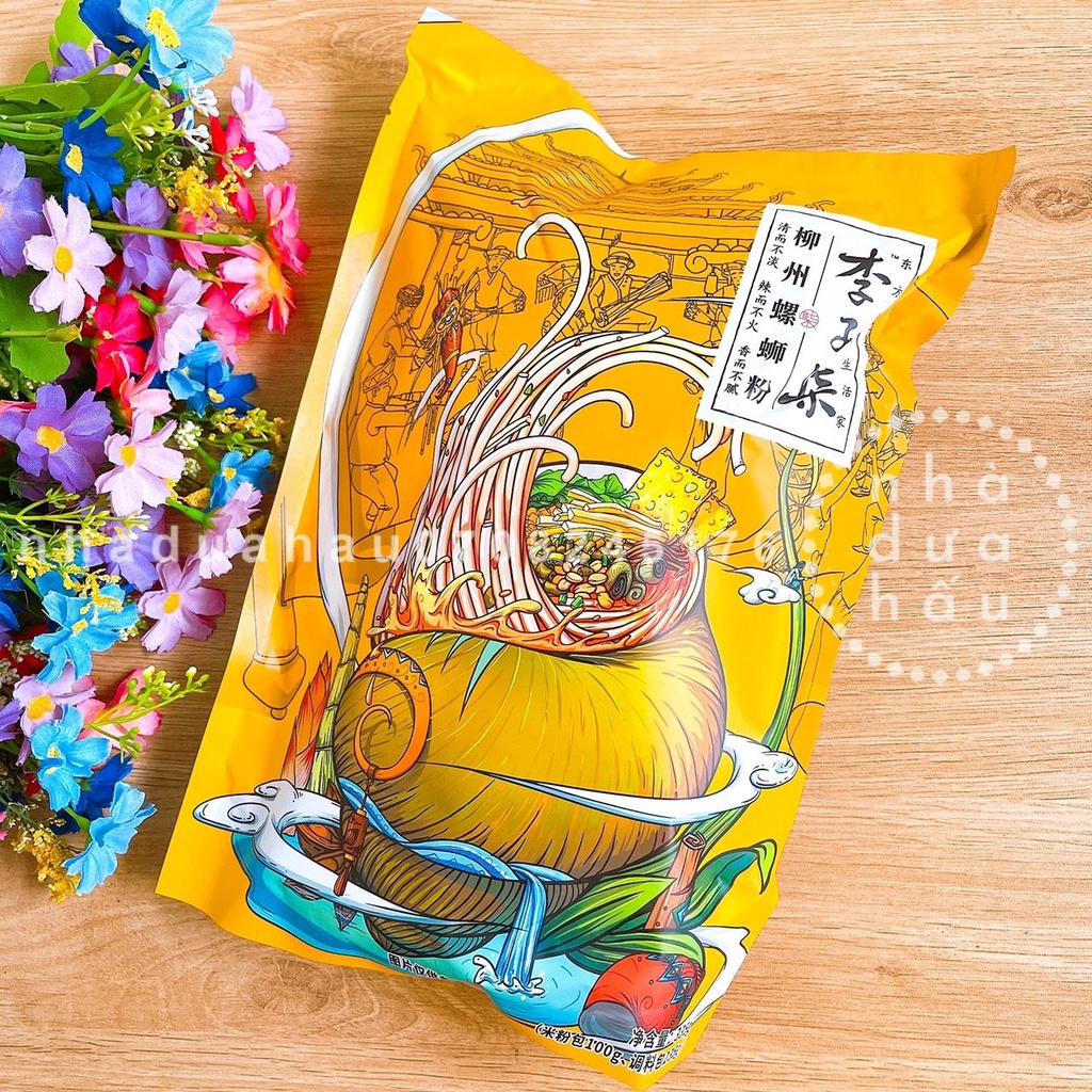 Bún ốc Lý Tử Thất hot tiktok gói lớn bao no 335g