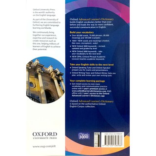 Từ điển: Oxford Advanced Learner's Dictionary 10th Ed (W/ 2 Year's Access Online & App) or Student's Dictionary 4th Ed