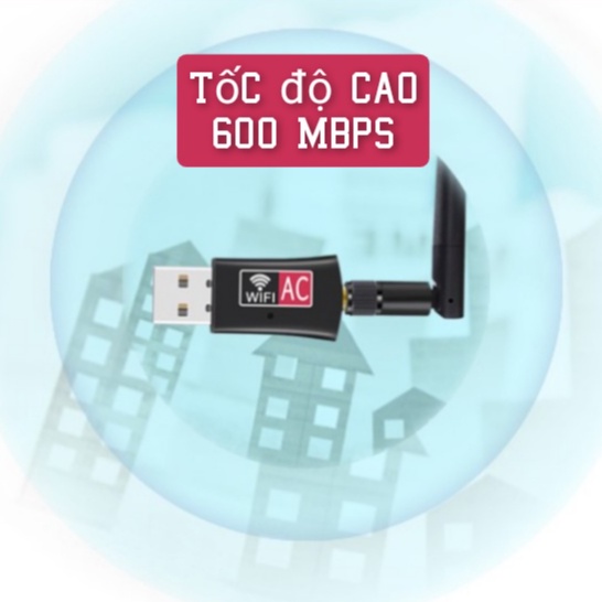 [Hỏa Tốc - CHÍNH HÃNG] USB WiFi TP LINK 1300Mbps tốc độ cao - Adapter Wifi giúp thu sóng WiFi 5Ghz cho Laptop PC máy bàn