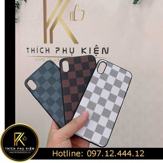 Ốp lưng Caro LV iPhone 6/6s/6 Plus/6s Plus/7/8/7 Plus/8 Plus/X/Xs/Xs Max