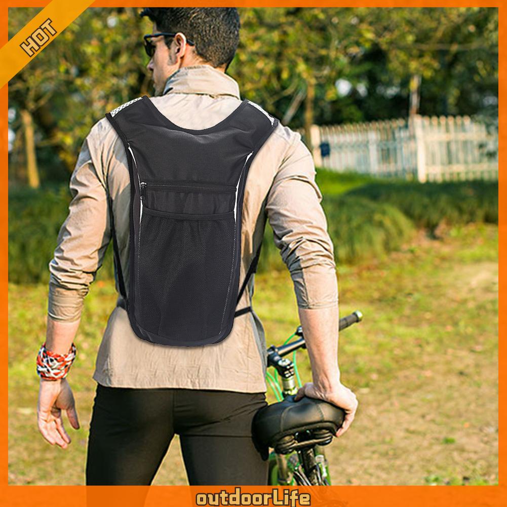 ❤Outdoorlife❤High Quality Bicycle Backpack Running Marathon Hydration Pack No Bladder for Men Women✿