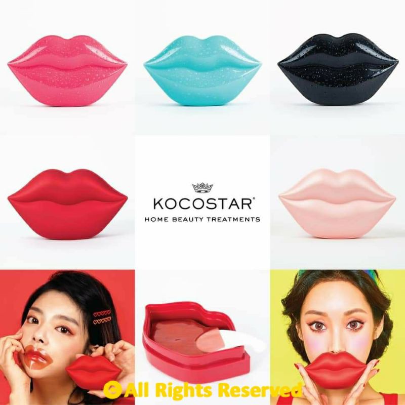 (GRAB / NOWSHIP) (DATE 12-02-2023) Mặt Nạ Môi Hoa Anh Đào Kocostar CHERRY BLOSSOM LIP MASK