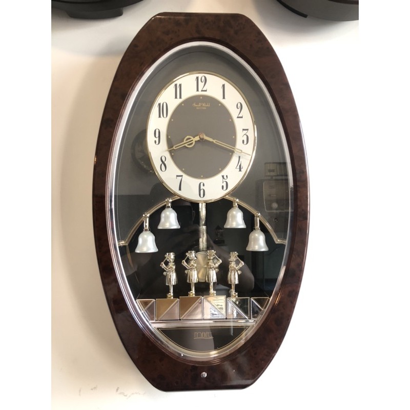 Đồng hồ chú lính gõ chuông RHYTHM -SmallWorld -4MH387 (Made in Japan) -TẠM HẾT HÀNG