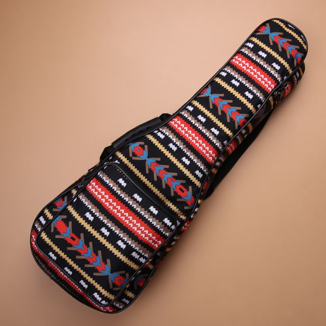 Bao đàn Ukulele thổ cẩm Đỏ