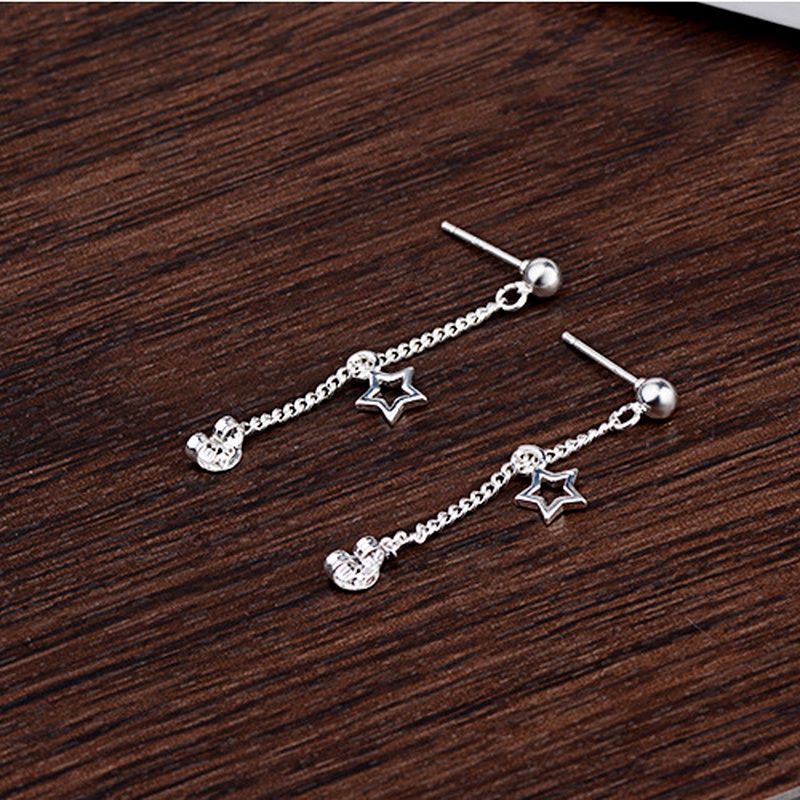 Bông tai bạc S925 We Flower họa tiết ngôi sao phong cách Hàn Quốc thời trang cho nữ