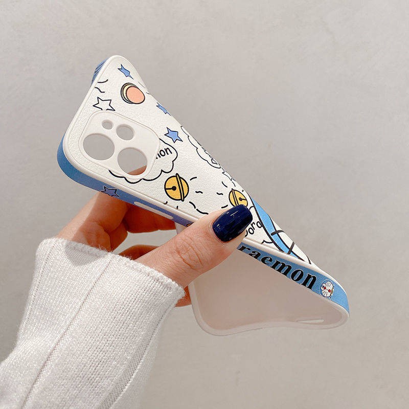 Hộp đựng điện thoại di động hoạt hình vỏ bảo vệ bên trí thun ngắn tay | BigBuy360 - bigbuy360.vn