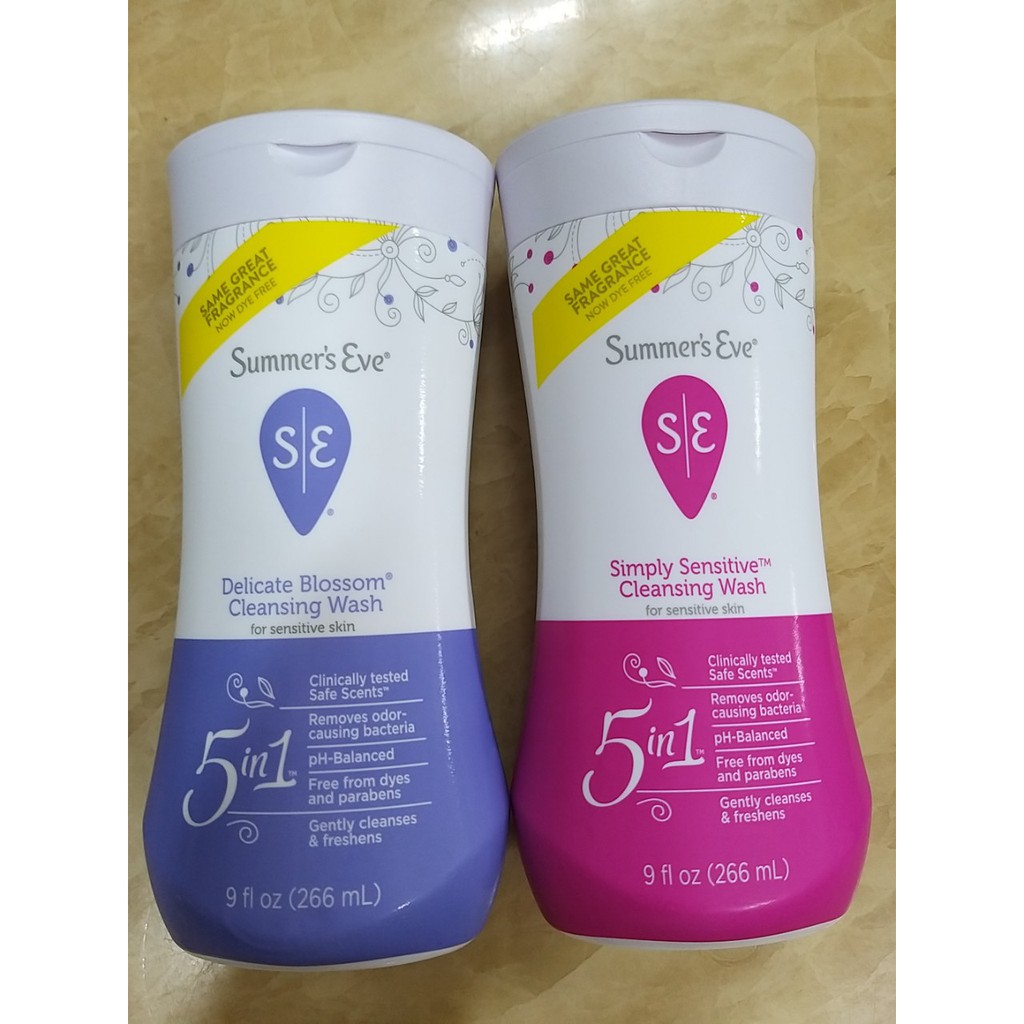 Summer's Eve 5 in 1 Cleansing Wash 266ml của Mỹ