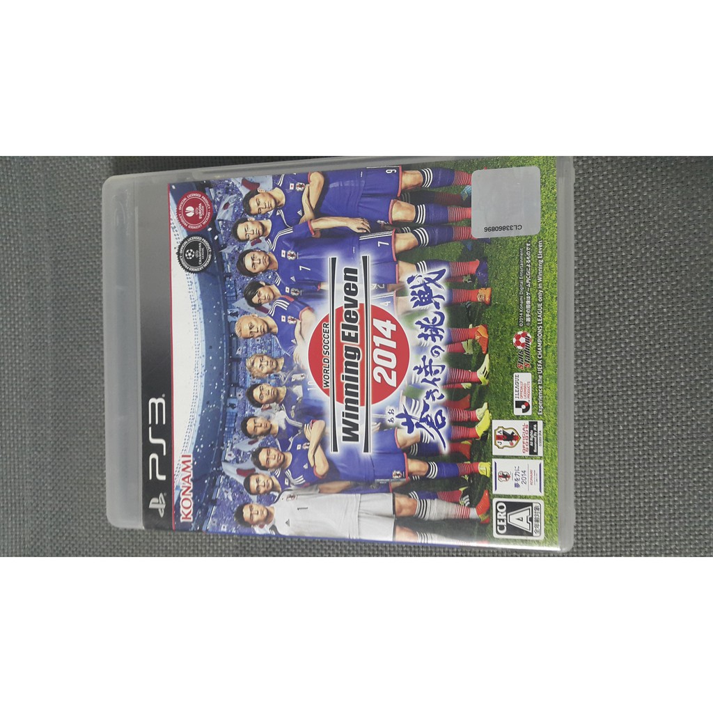 Đĩa game PS3 winning Eleven hộp đầy đủ