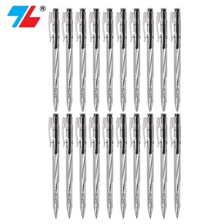 Bút bi Thiên Long TL027 0.5mm xanh đen đỏ tím hàng chính hãng