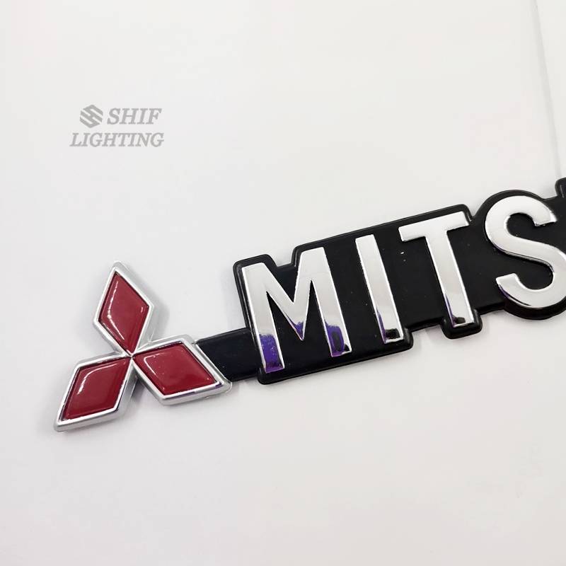 1 Logo Dán Trang Trí Cho Xe Mitsubishi