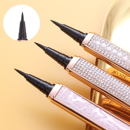 Bút Kẻ Mắt Dạng Lỏng Màu Đen Không Thấm Nước Lâu Trôi Chống Nhòe MISS ROSE