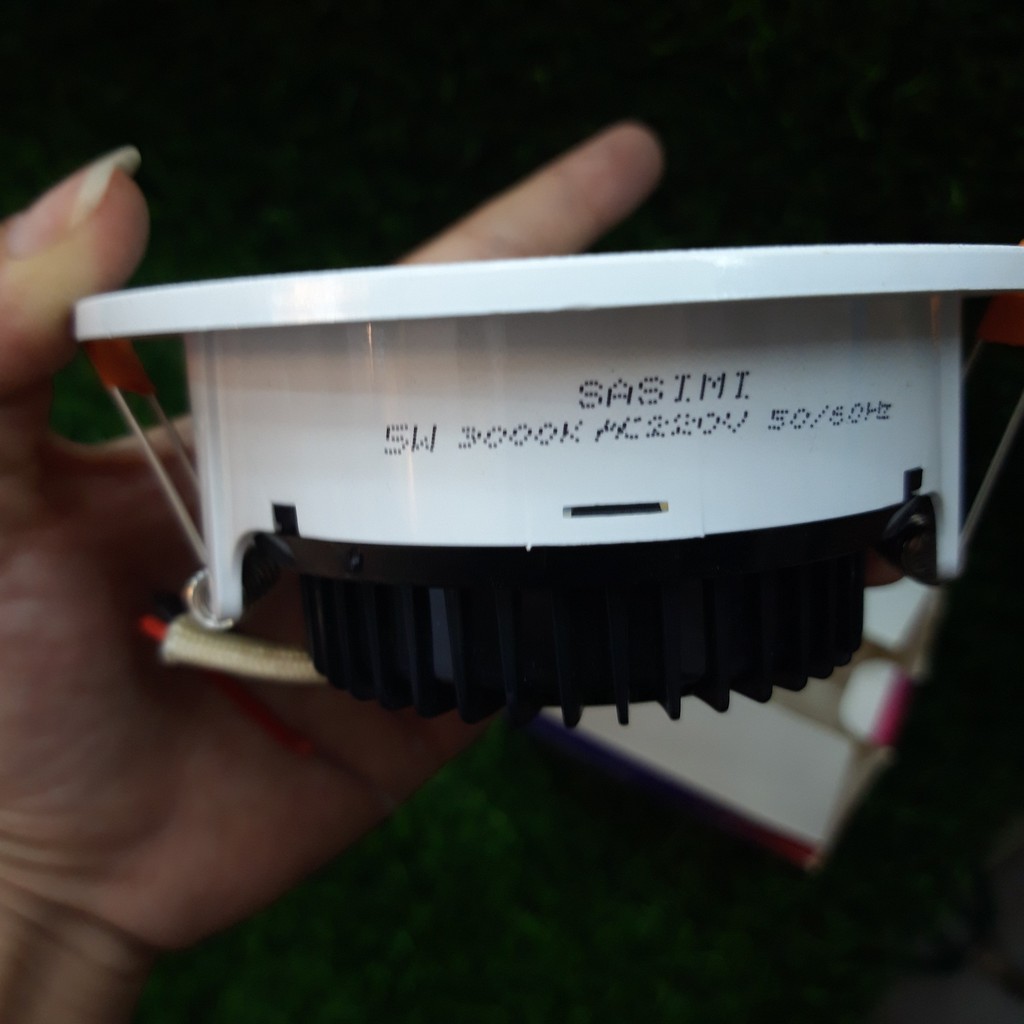 ĐÈN LED ÂM TRẦN SASIMI 5W ÁNH SÁNG TRẮNG, VÀNG