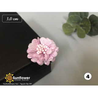 Hoa ren cứng có nhụy 3cm