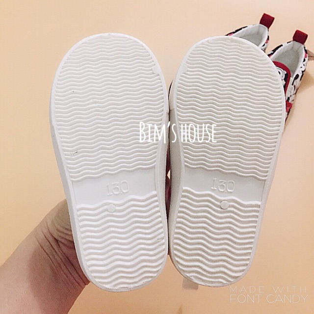 Giày lười micky cho bé