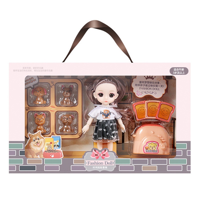 Búp Bê Bằng Nhựa Dễ Thương Cho Bé Gái