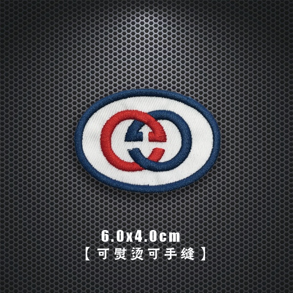 Miếng Vá Quần Jean/Túi Xách/Túi Xách Vải Jean Thêu Họa Tiết GUCCI Kiểu Đường Phố Cá Tính DIY