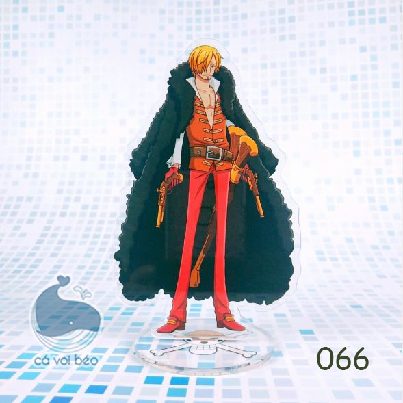 [10 mẫu] Mô hình Standee Acrylic  One Piece Vua Hải Tặc Luffy  Zoro Chopper Sabo Ace Law Sanji  hàng chuẩn sắc nét