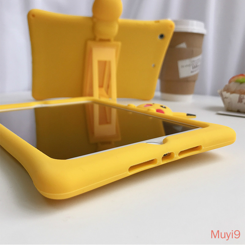 Ốp máy tính bảng hình pikachu cho IPad 2018 Mini1/2/3/4/5/6/Air2 Pro9.7 i2/3/4 ipad6 10.2 Pro | BigBuy360 - bigbuy360.vn