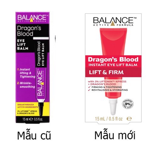 (BILL ANH)Kem mắt máu rồng Balance Dragons Blood Eye Cream
