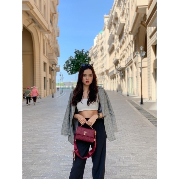 Túi lyn treasure set đeo chéo vải dù