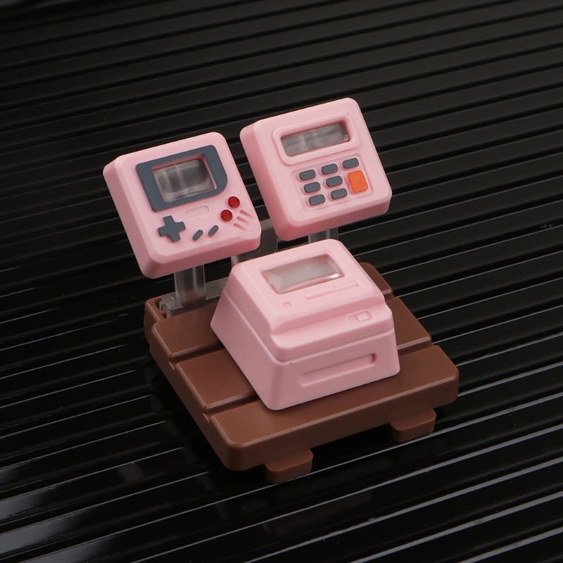 Nút Bàn Phím Cơ DIY 3 Trong 1 Có Đèn Phát Sáng Dễ Thương