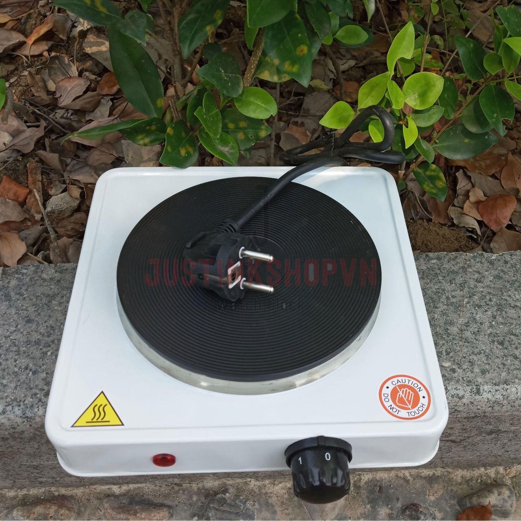 Bếp điện mini làm nóng pha cafe Hot Plate 1000W 2 mẫu chi tiết kích thước trên ảnh - JLVQ-26-BDCF