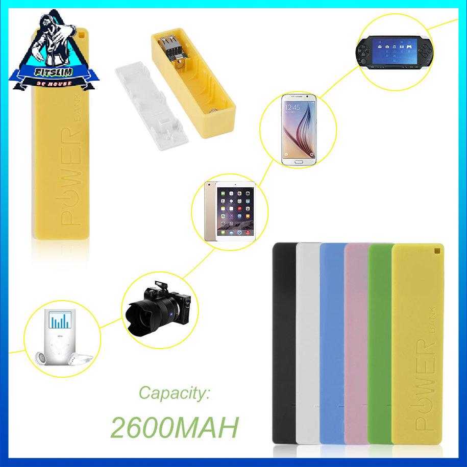 2600MAH 1 * 18650 Ngân hàng điện bên ngoài Bộ sạc pin dự phòng Hộp đựng pin dự phòng [8/9]