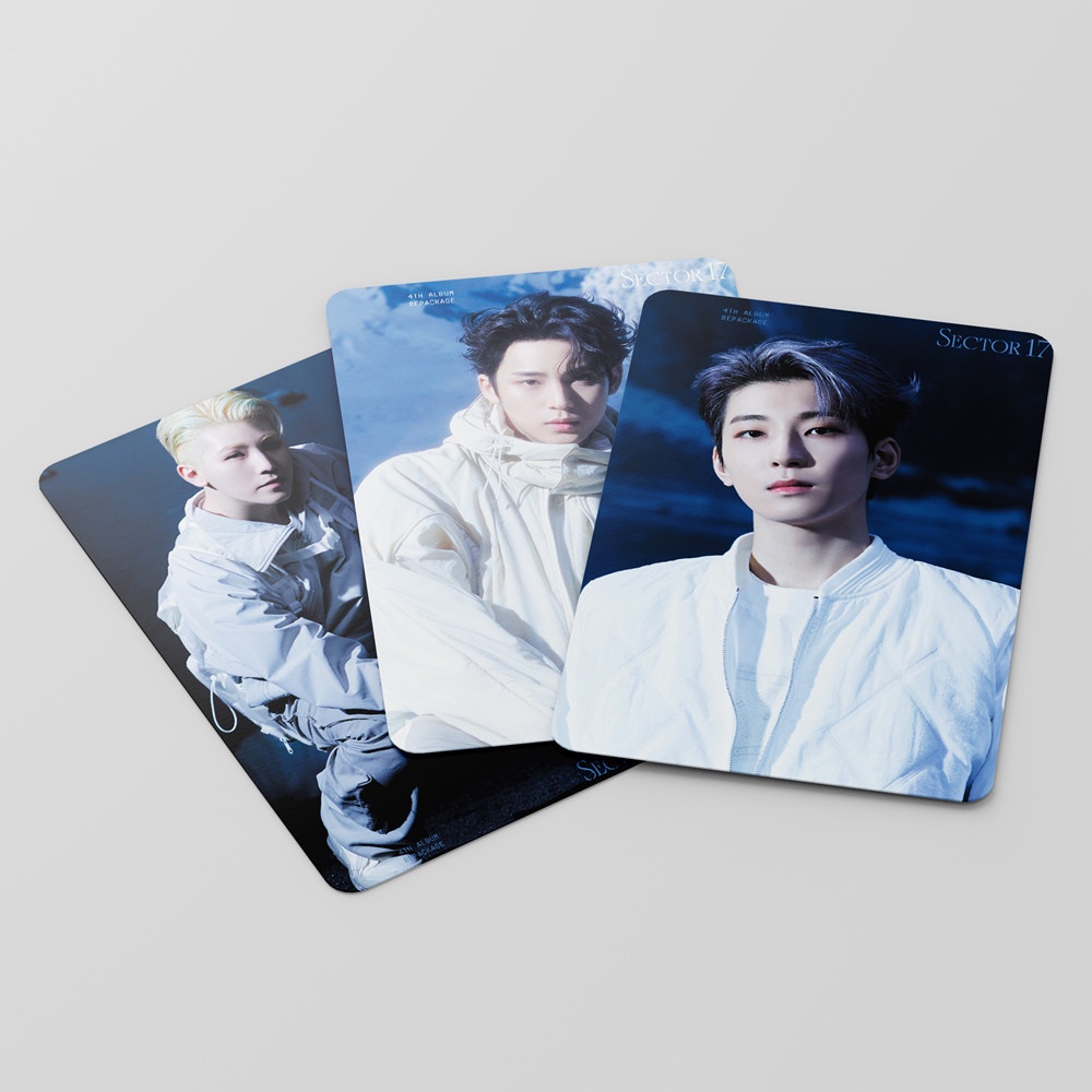 Hộp 55 Ảnh LOMO Card Nhóm Nhạc SEVENTEEN 17 Thẻ