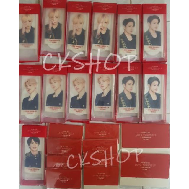 Ảnh BTS MOTS, The Final Speak Yourself Mini Flag, Mini photocard, Photo Set