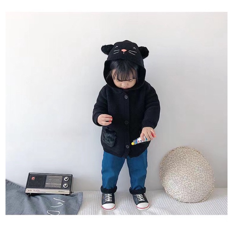 Áo len tai mèo Baby Gap- HÀNG SALE KO ĐỔI TRẢ