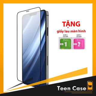 Kính cường lực Iphone 12 12 Pro 12 Pro Max Full Màn, Hạn Chế Vân, Dễ dán 10D