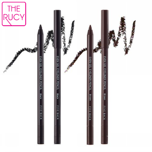 Bút kẻ mắt dạng gel The Rucy FB Even Gel Eyeliner Pencil 0.5g Màu Nâu