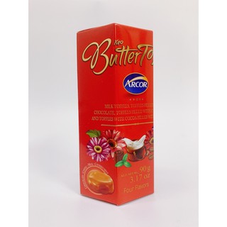 KẸO BUTTER TOFFEES ARCOR HỘP 90G