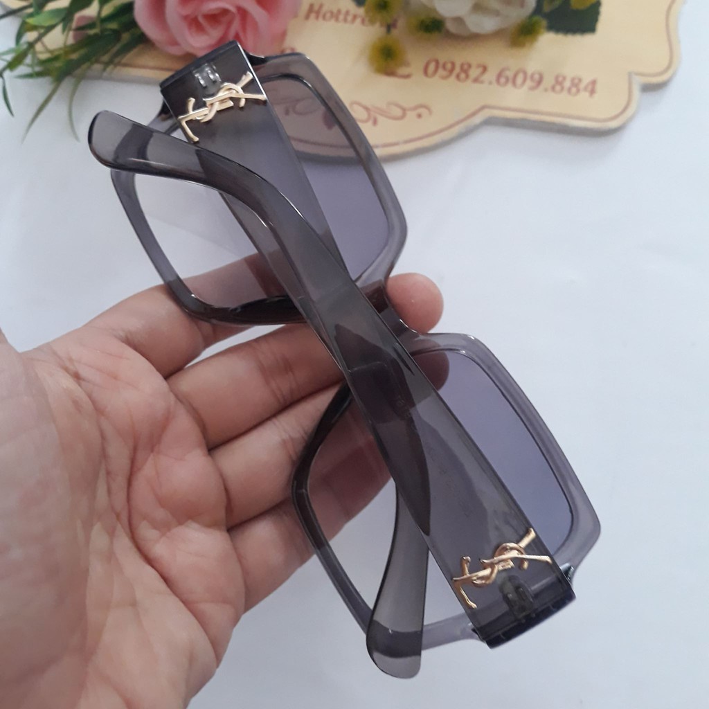 Kính Nữ Thời Trang YSL Màu Ghi Cực HOT