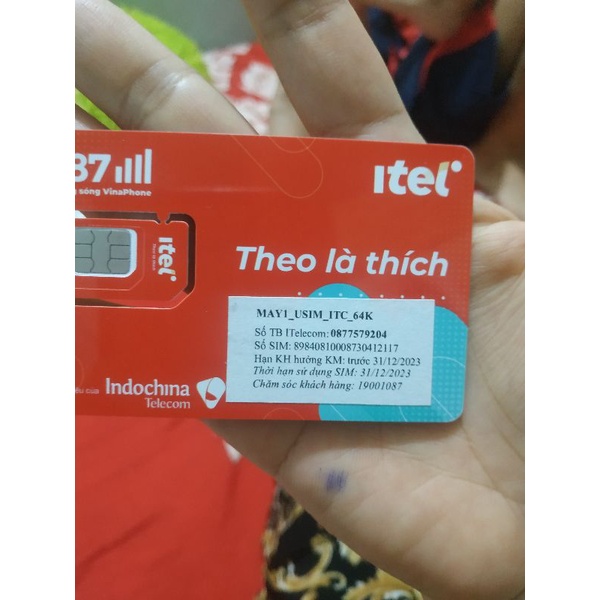 Sim itel 4G trọn đời