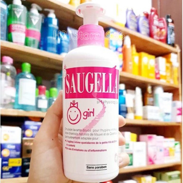 Dung dịch Vệ sinh cho bé gái Saugella 200ml [Pháp]