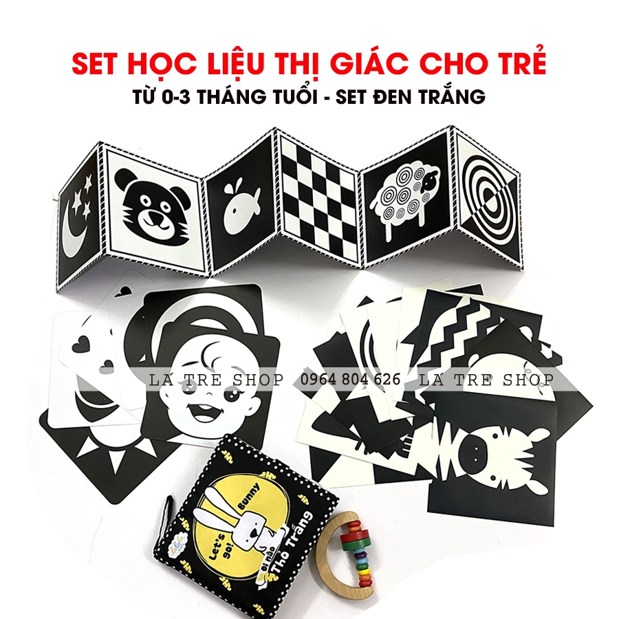 Set học liệu kích thích thị giác cho trẻ sơ sinh từ 0-3 tháng,từ 3-12 tháng tuổi dạng đứng ZIG ZAC FLASDCARDS - 3006