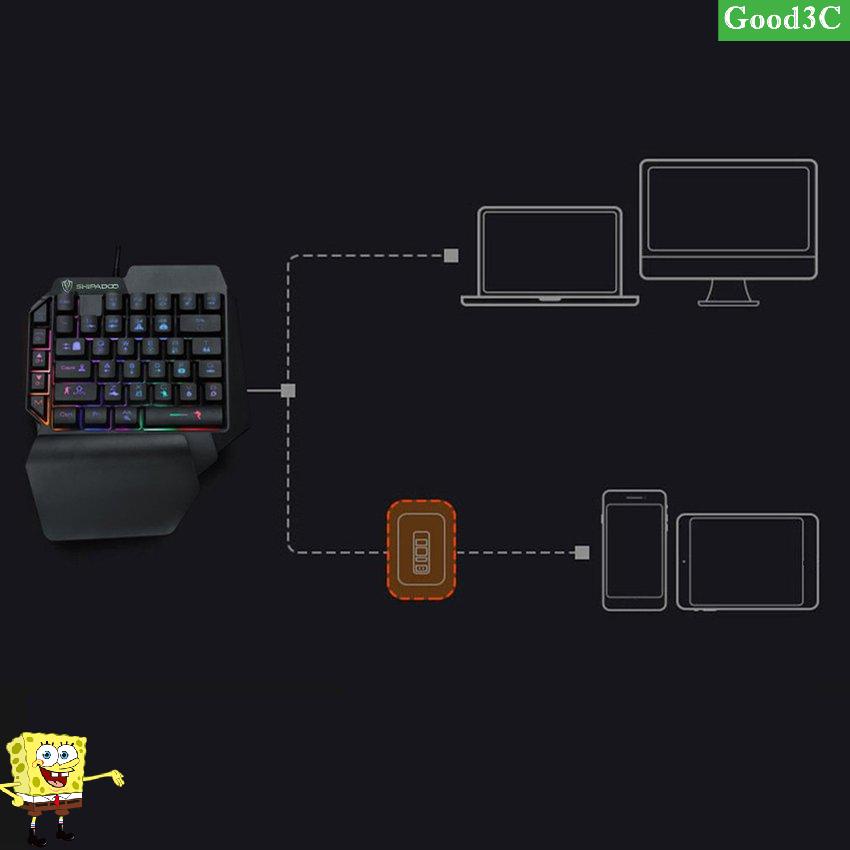 Small Keyboard One-Handed Game Membrane Keyboard Left Hand Keyboards