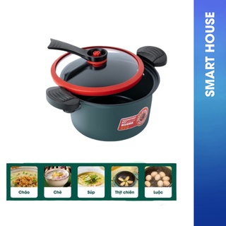 Nồi áp suất, nồi nhập khẩu đức đa năng, nồi hầm gà, nấu cháo, nấu cơm cho bé, dung tích 3,5l
