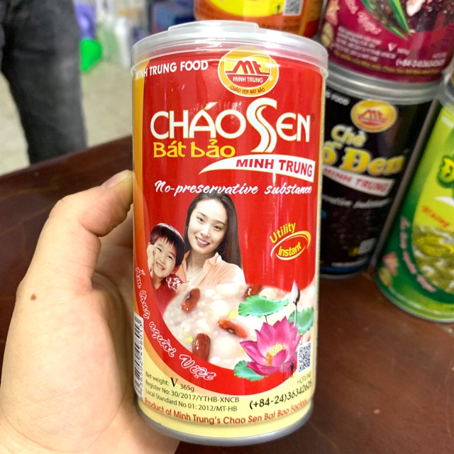 Cháo Sen Bát Bảo Minh Trung 365g (Đủ Vị) | BigBuy360 - bigbuy360.vn