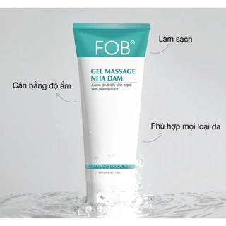 Combo 3 Sửa rửa mặt Nha đam Fob cho da nhạy cảm