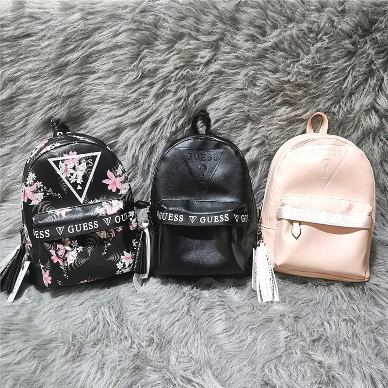 Ba lô túi tam giác ngược nữ xách chữ cái rua hoang dã đơn giản GUESS
