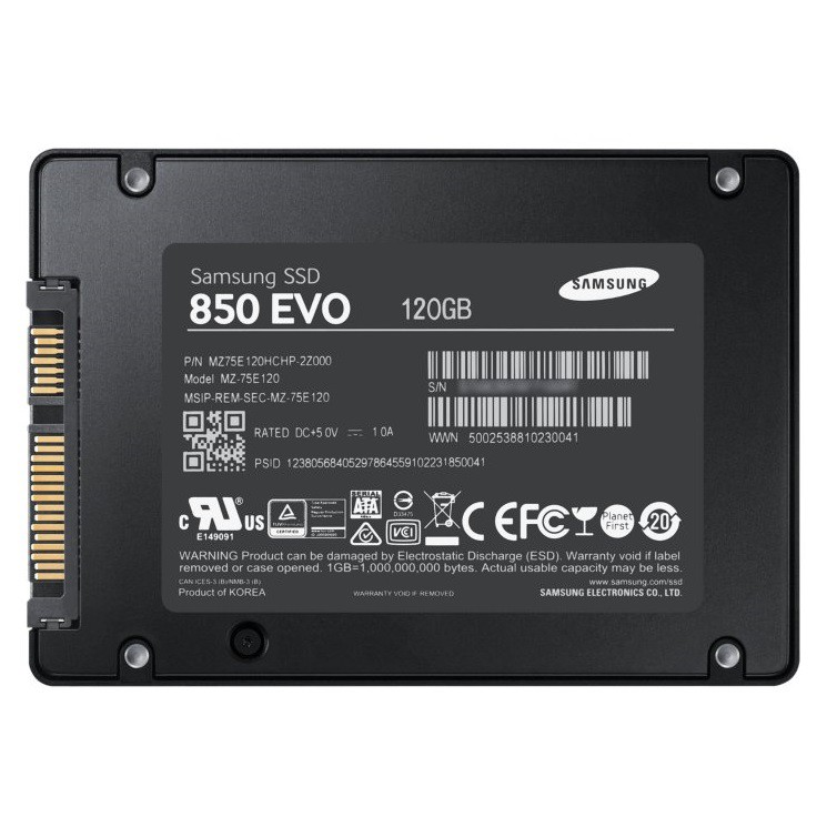 Ổ Cứng Ssd Samsung 850 Evo Sata Iii 2.5 Inch