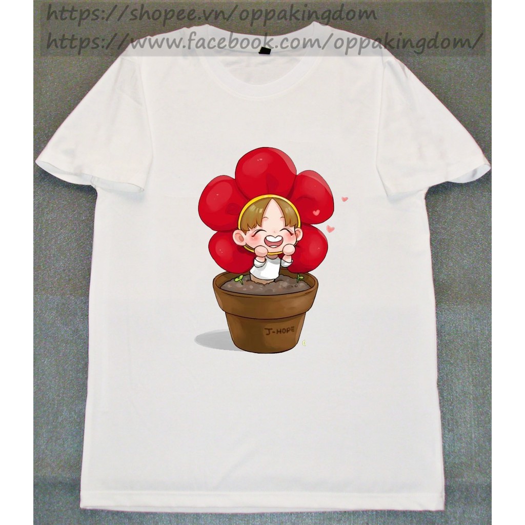 Áo Thun chibi hoa J-Hope