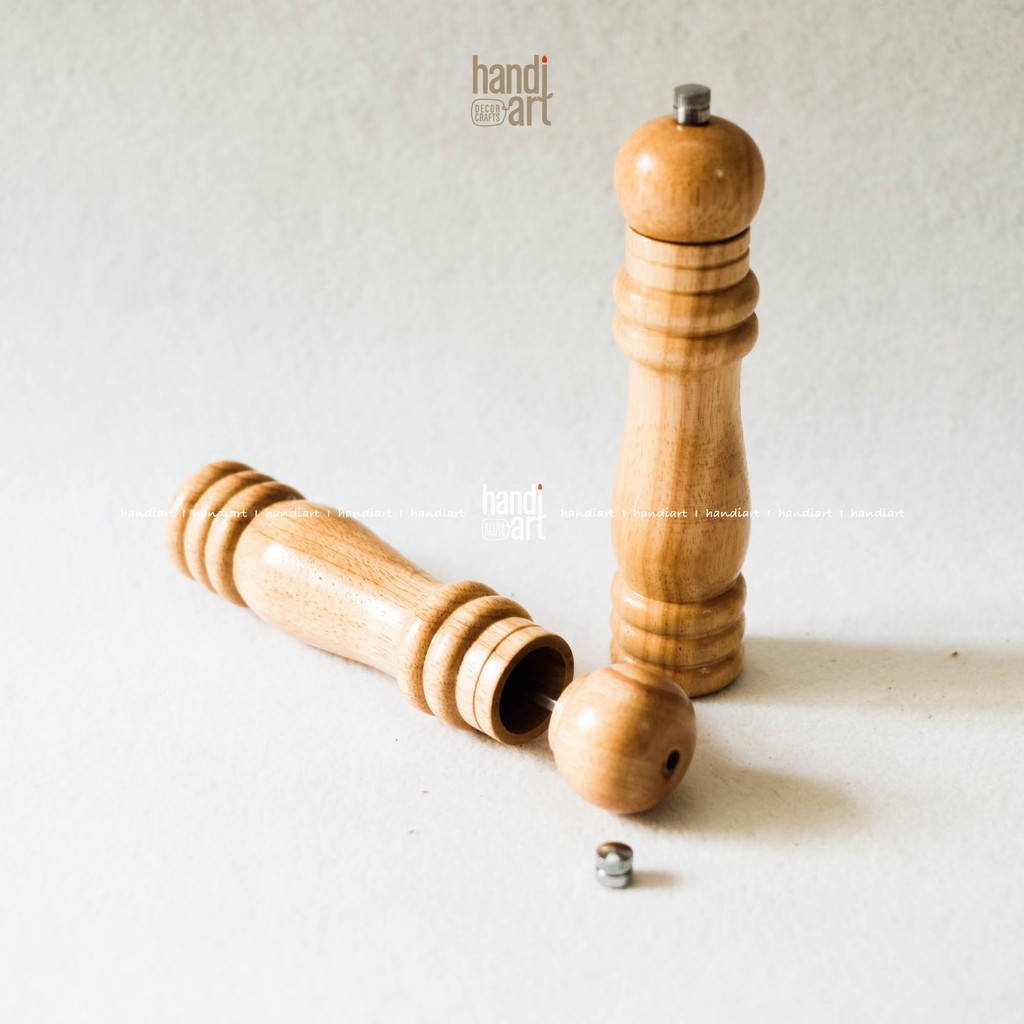 Cối xay tiêu bằng gỗ - Xay tiêu cầm tay -  Wooden pepper mill