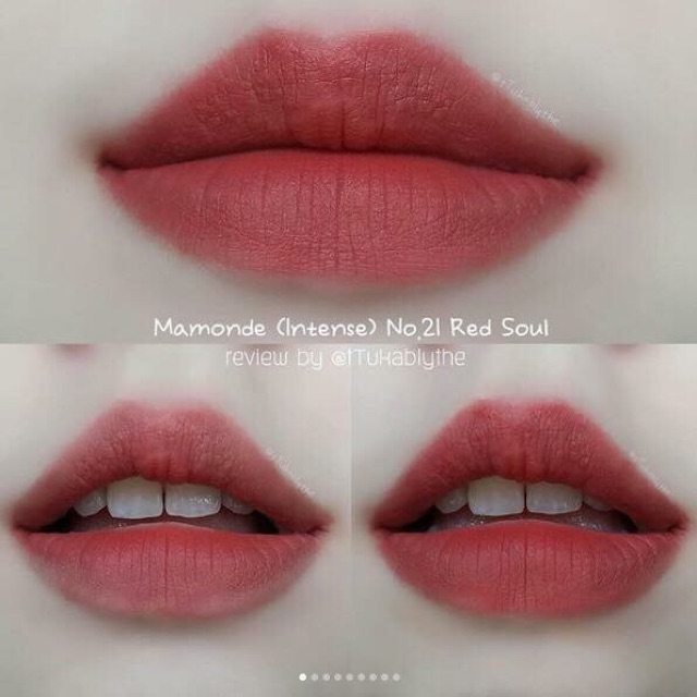 Mamonde Creamy Tint Color Balm Intense 21 - Red Soul