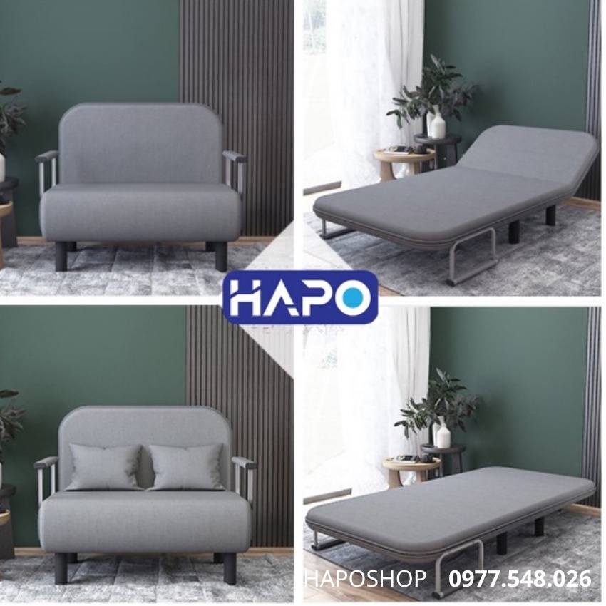 Ghế Sofa Giường Đa Năng Gấp Gọn, Giường Sopha Gấp Thông Minh Sofa Bed Cao Cấp Hapo