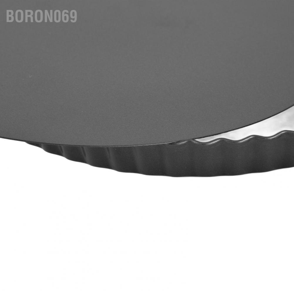 Tart Pan chảo chống dính Khuôn nướng đĩa bánh nướng với Đáy có thể tháo rời Boron069