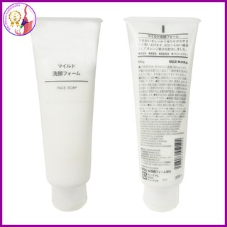 Sữa rửa mặt muji face soap
